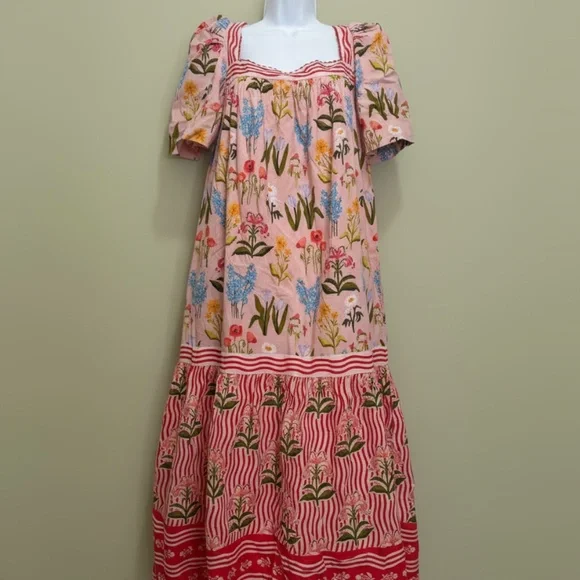 chinese dress ladies Lars Maxi Dress Orange Multi